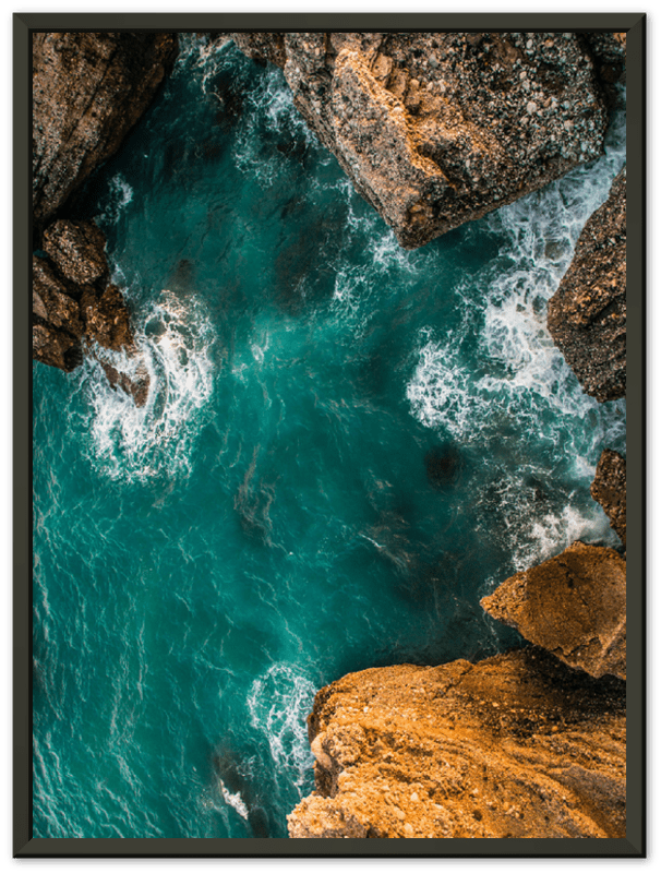 Ocean Cliff - Print - MetalPlex
