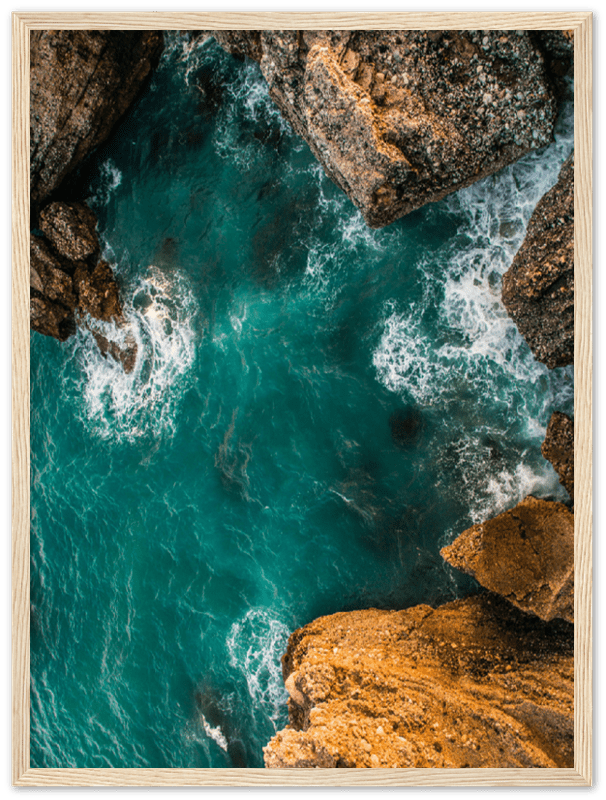 Ocean Cliff - Print - MetalPlex