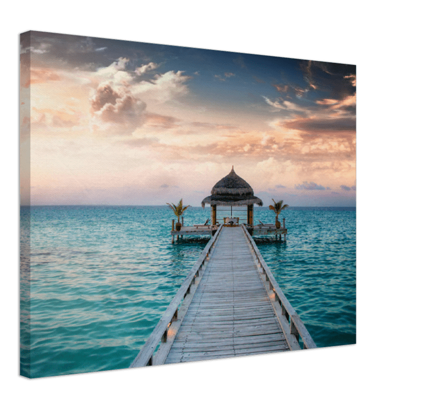 Ocean Pathway - Print - MetalPlex