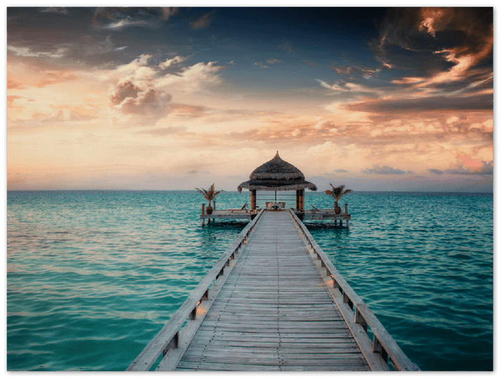 Ocean Pathway - Print - MetalPlex