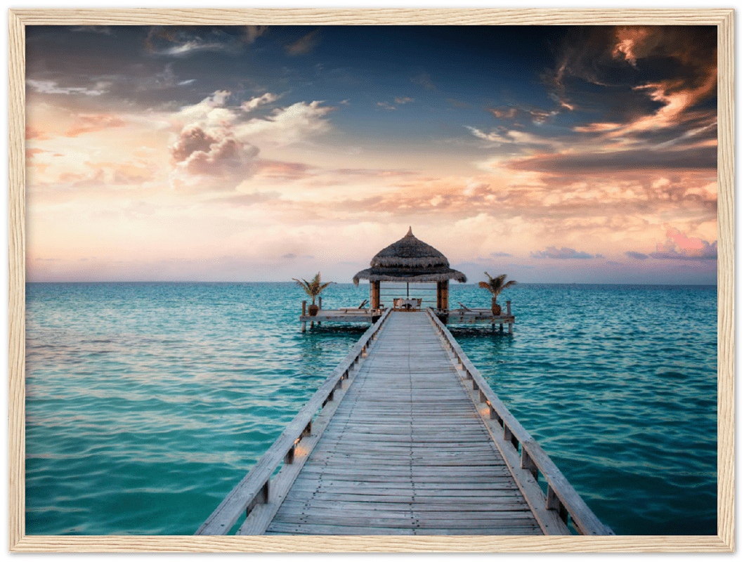 Ocean Pathway - Print - MetalPlex