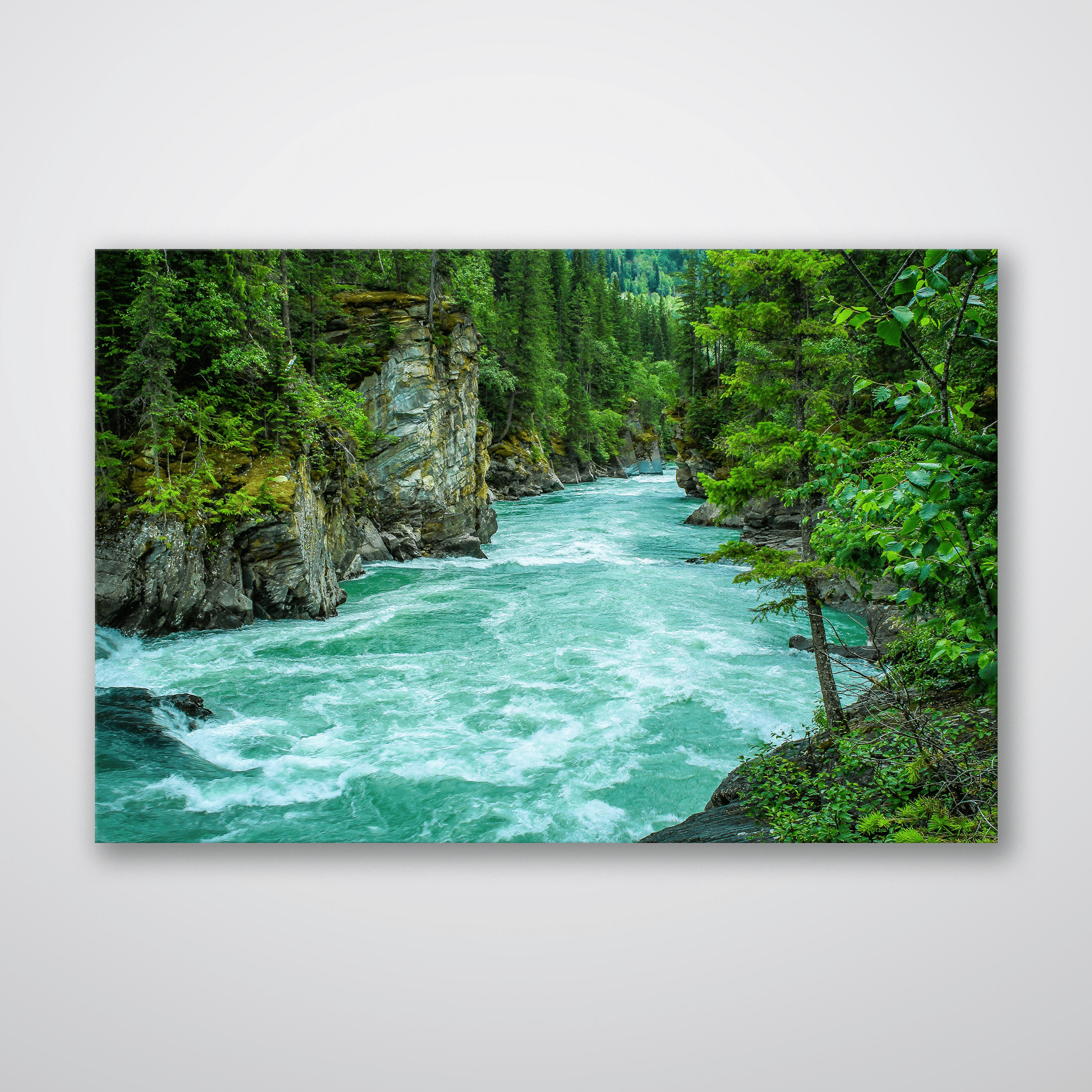 Pacific Northwest River Print MetalPlex pacific-northwest-river-print-metalplex