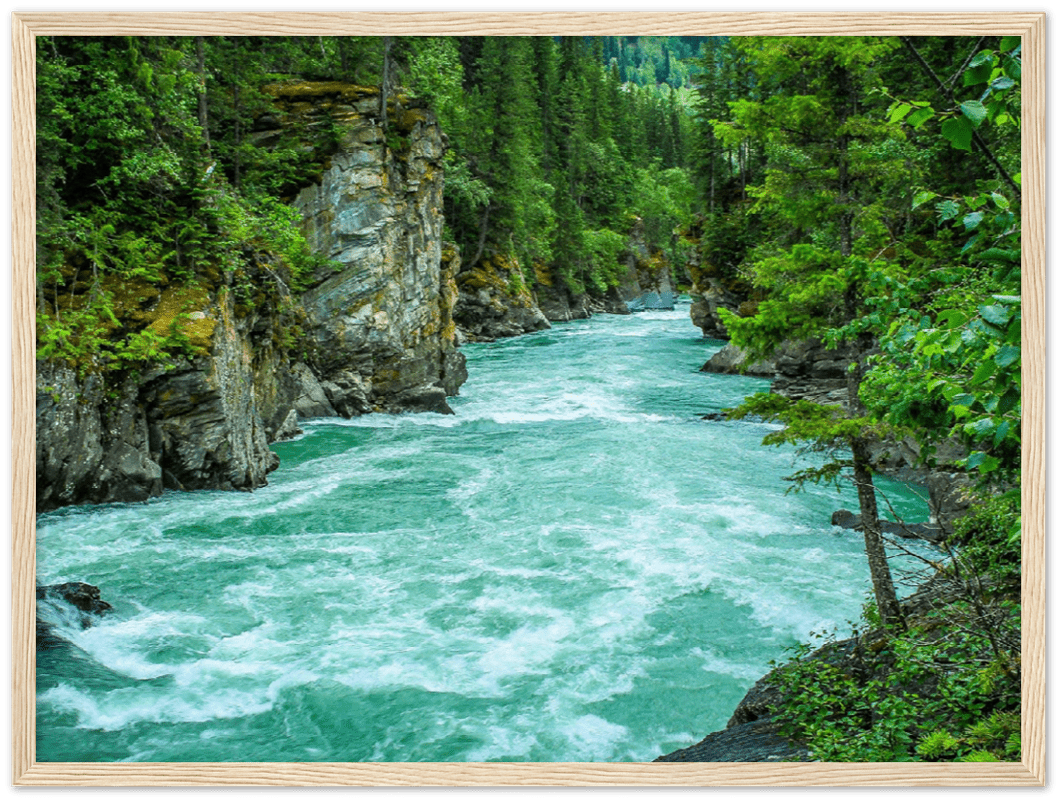 Pacific Northwest River - Print - MetalPlex