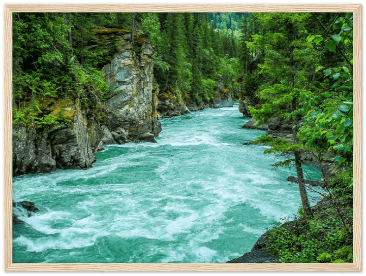 Pacific Northwest River - Print - MetalPlex
