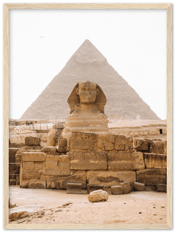 Pyramid of Giza - Print - MetalPlex