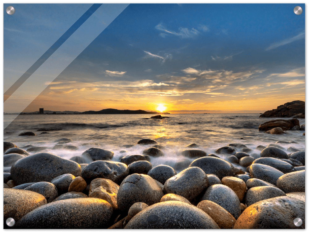Rock Beach - Print - MetalPlex