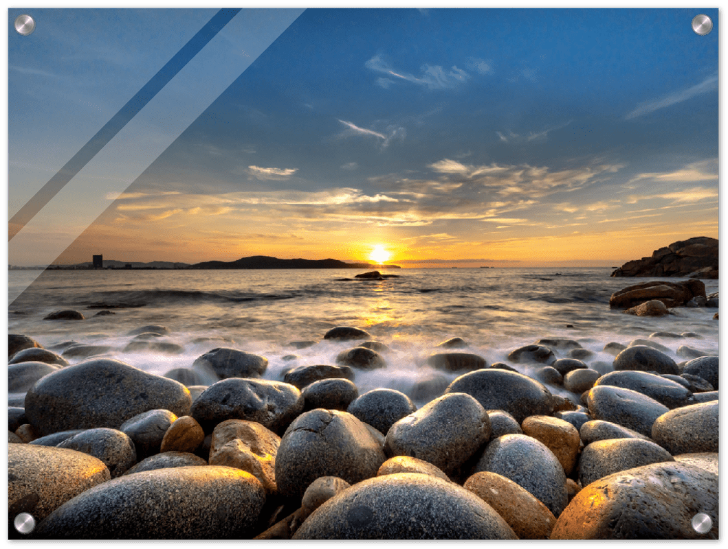 Rock Beach - Print - MetalPlex