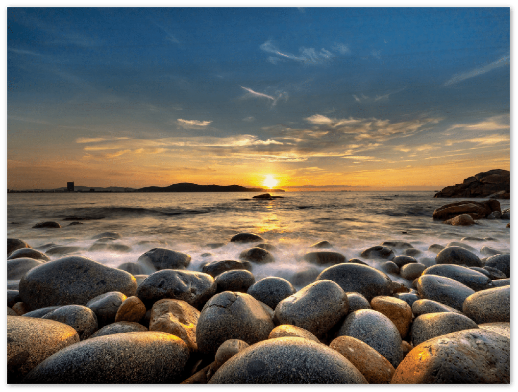 Rock Beach - Print - MetalPlex