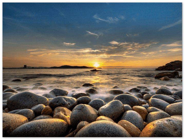 Rock Beach - Print - MetalPlex