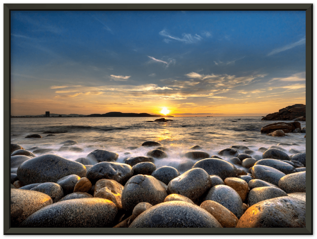 Rock Beach - Print - MetalPlex