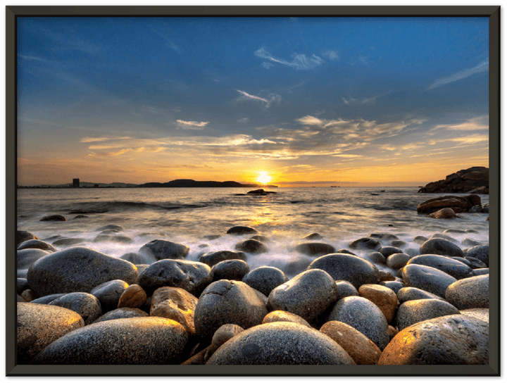 Rock Beach - Print - MetalPlex