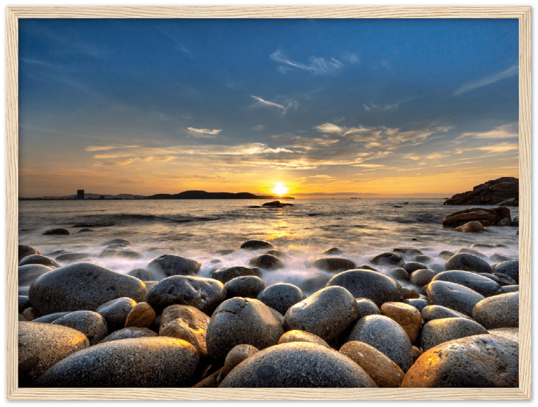 Rock Beach - Print - MetalPlex