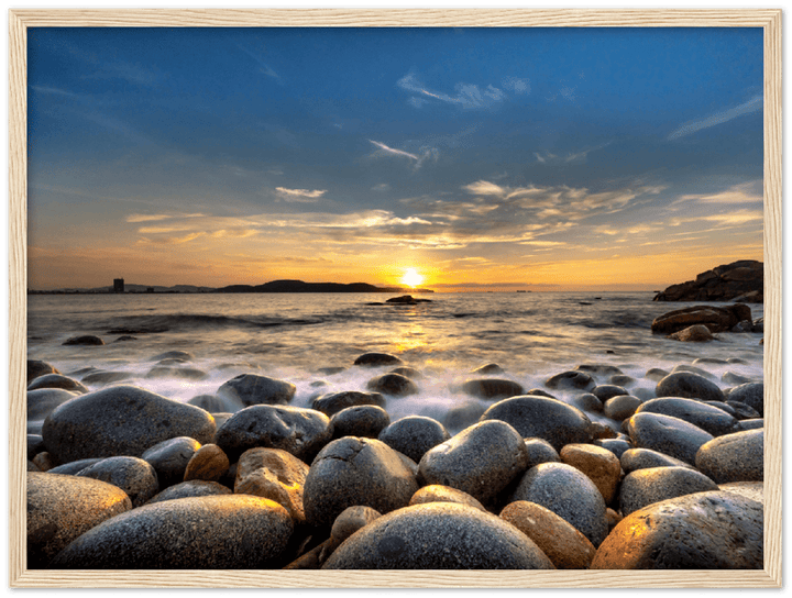 Rock Beach - Print - MetalPlex