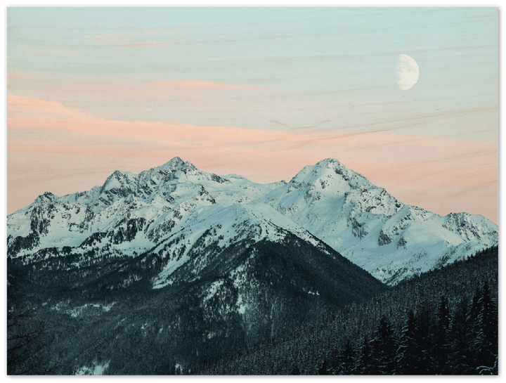 Rocky Mountain Winter - Print - MetalPlex