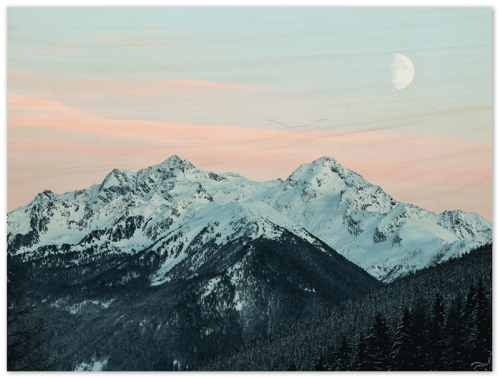 Rocky Mountain Winter - Print - MetalPlex