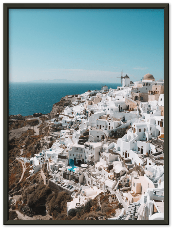 Santorini - Print - MetalPlex