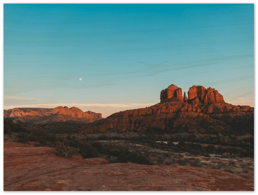Sedona Moon - Print - MetalPlex