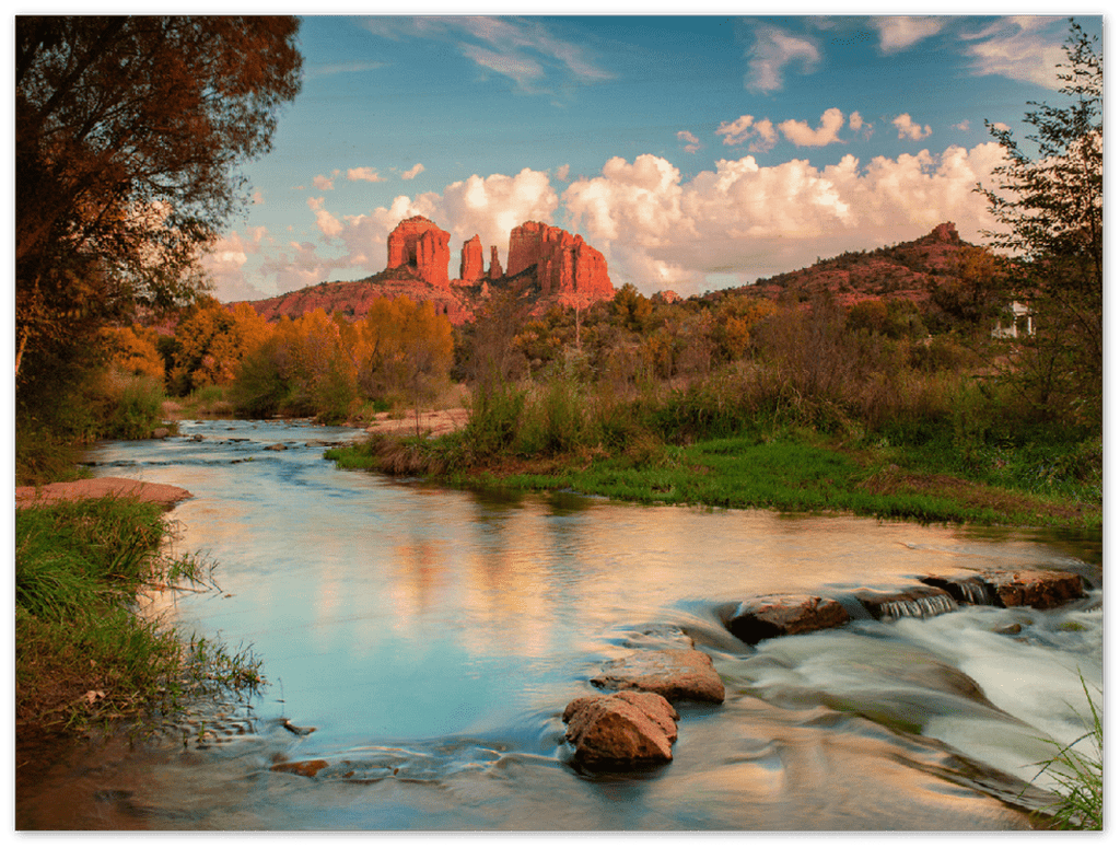 Sedona River - Print - MetalPlex