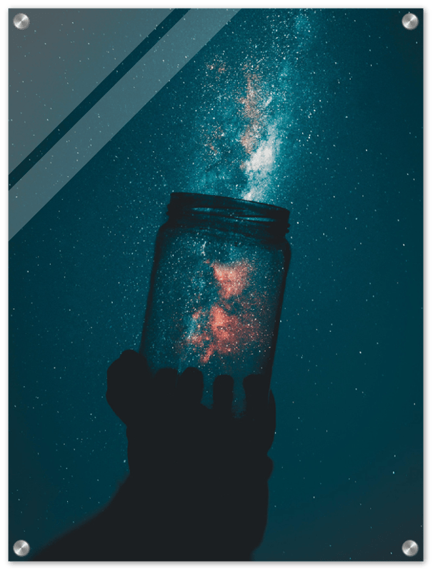 Space In A Jar - Print - MetalPlex