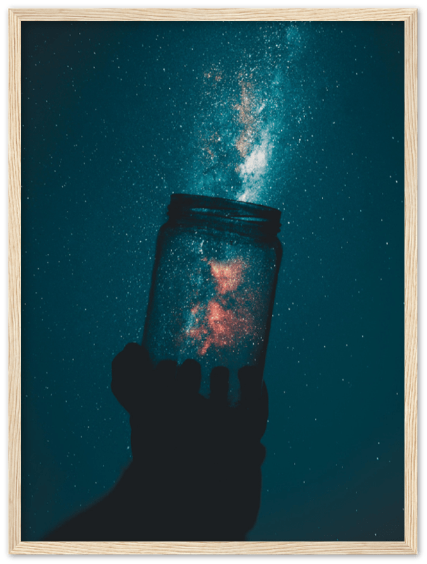 Space In A Jar - Print - MetalPlex