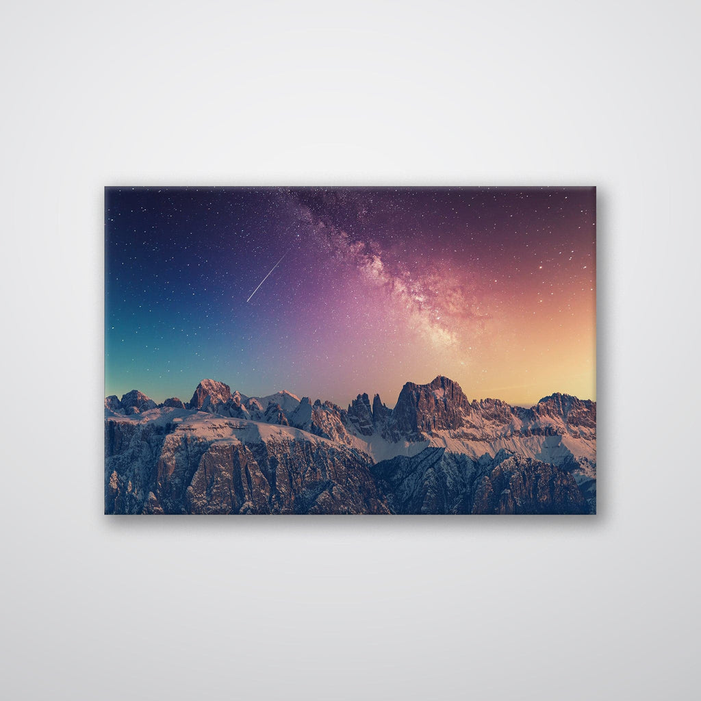 Space Mountains - Print - MetalPlex