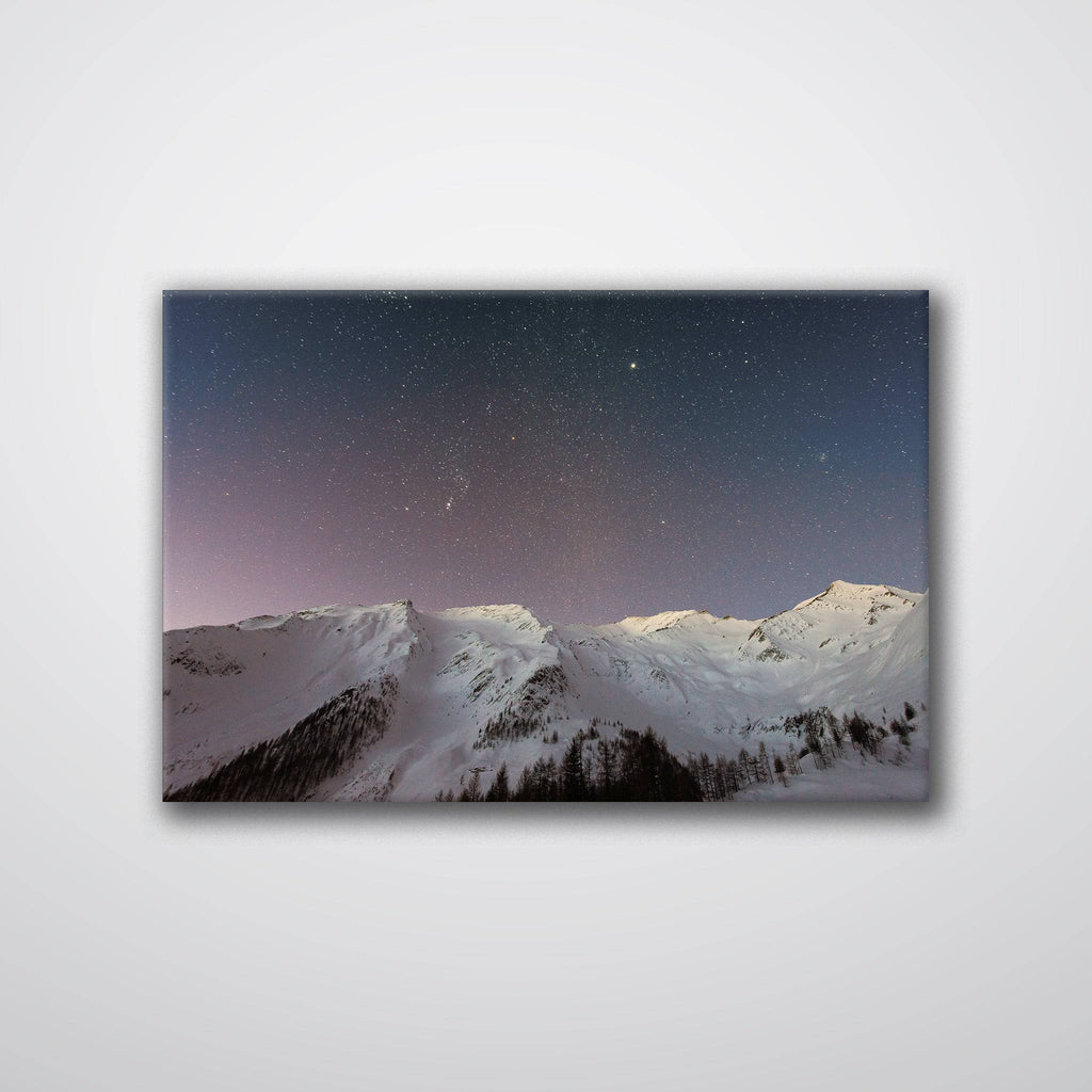 Starry Mountain - Print - MetalPlex