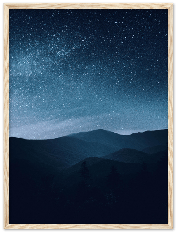 Starry Sky - Print - MetalPlex