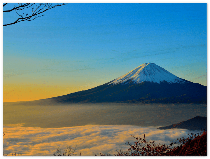 Sunrise Mt. Fuji - Print - MetalPlex