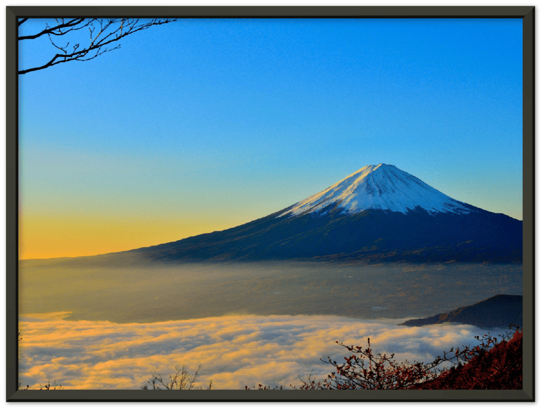 Sunrise Mt. Fuji - Print - MetalPlex
