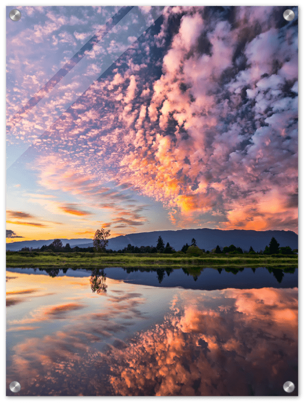 Sunset Reflection - Print - MetalPlex