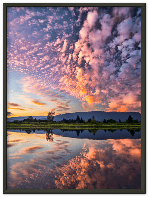 Sunset Reflection - Print - MetalPlex