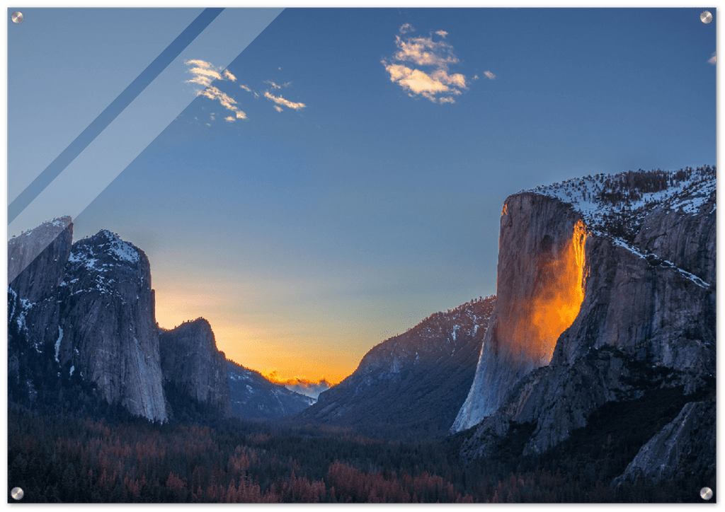 Yosemite Firefall - Print - MetalPlex