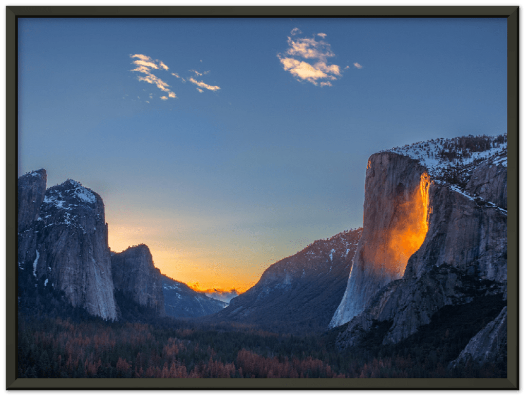 Yosemite Firefall - Print - MetalPlex