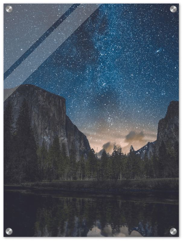 Yosemite Night - Print - MetalPlex