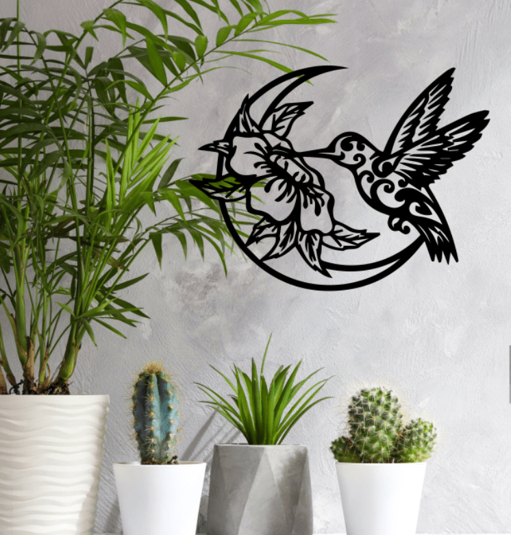 Limited Edition Hummingbird- Metal Wall Art - MetalPlex