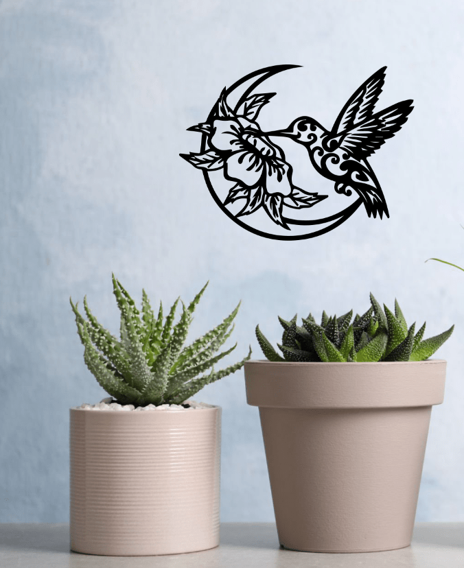 Limited Edition Hummingbird- Metal Wall Art - MetalPlex
