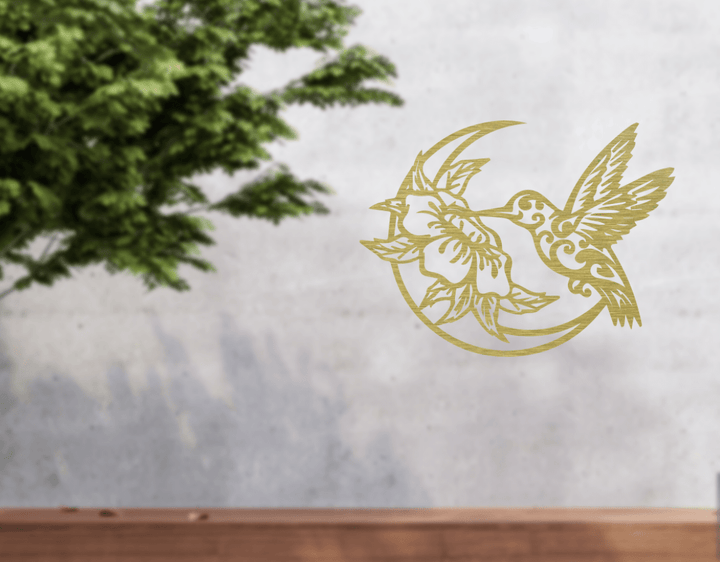 Limited Edition Hummingbird- Metal Wall Art - MetalPlex