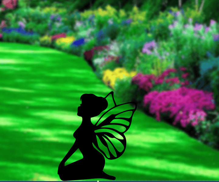 Fairy Garden Stakes- Metal Art - MetalPlex
