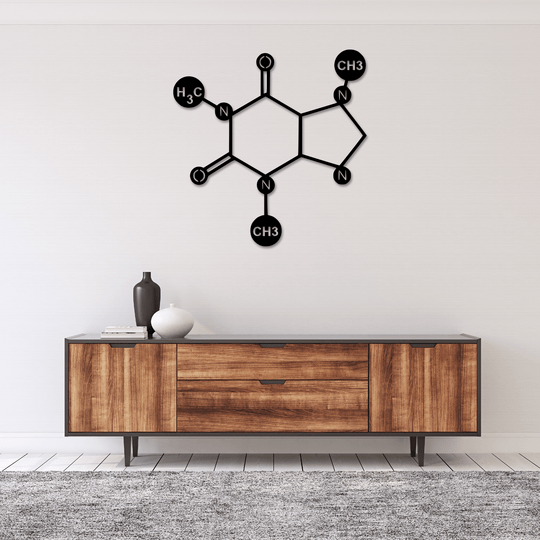 Caffeine - Metal Wall Art
