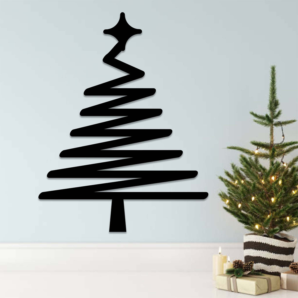 Abstract Christmas Tree - Metal Wall Art (Exclusive Offer) - MetalPlex