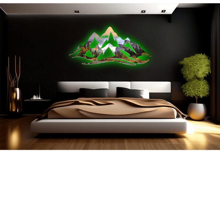 Yosemite Basin Mountain Range - Wall Art - MetalPlex