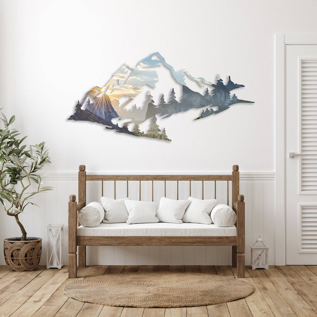 Mountain Wall Art - Aluminum Made Home Decor | MetalPlex