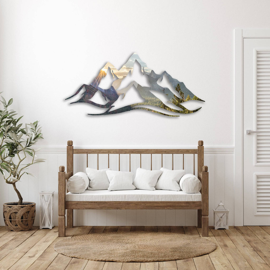 Yosemite Mountain Range - Wall Art - MetalPlex