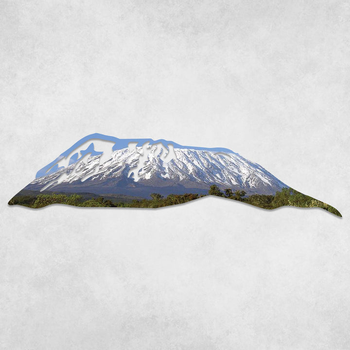 Mount Kilimanjaro - Metal Wall Art - MetalPlex