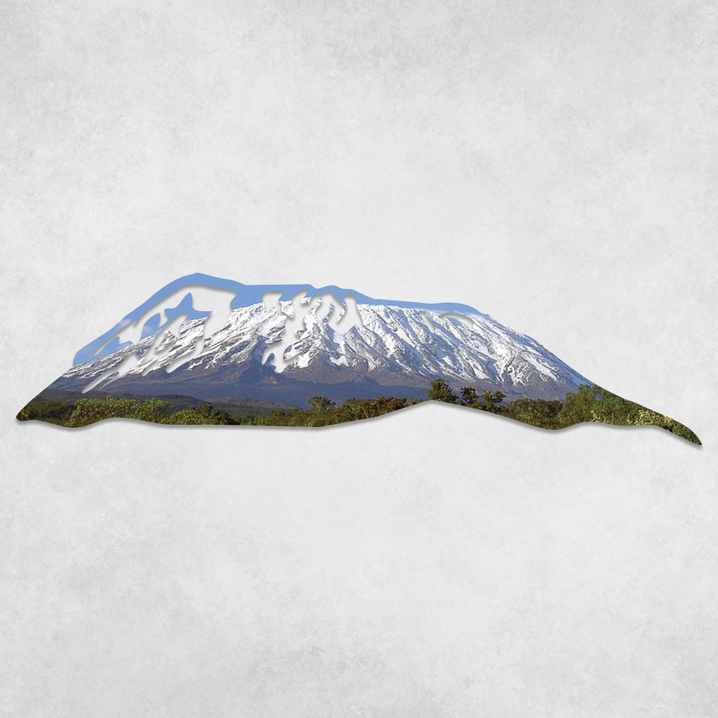 Mount Kilimanjaro - Metal Wall Art - MetalPlex