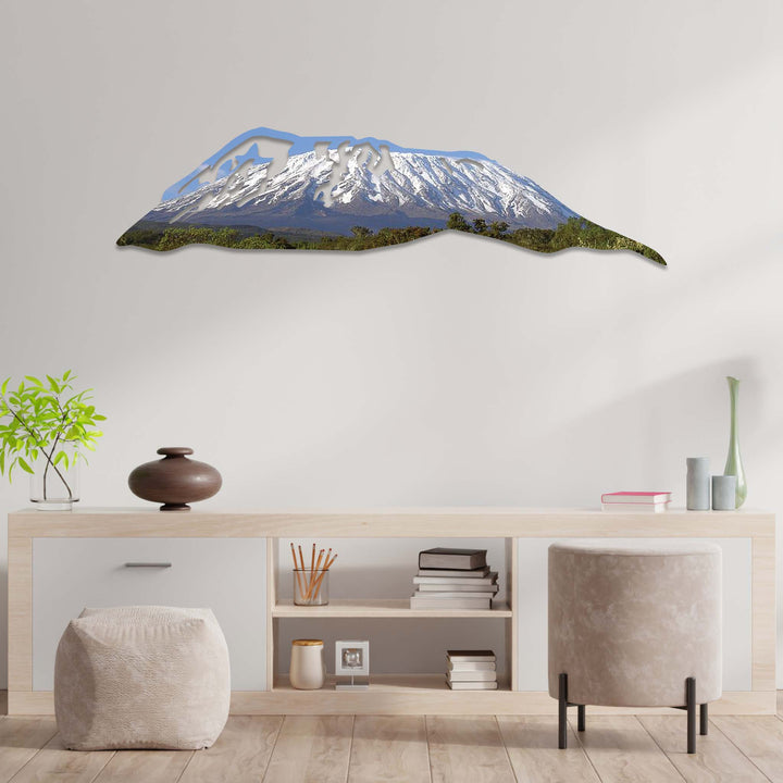 Mount Kilimanjaro - Metal Wall Art - MetalPlex