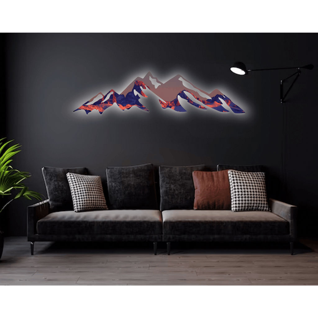 Grand Teton Sunset - Metal Wall Art - MetalPlex
