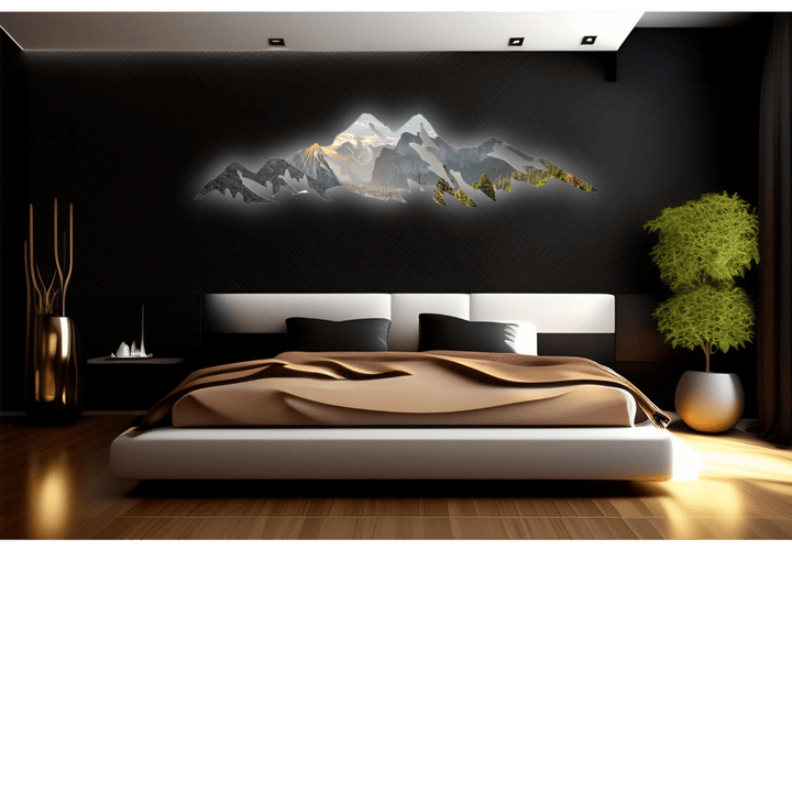 Yosemite Mountains - Metal Wall Art - MetalPlex