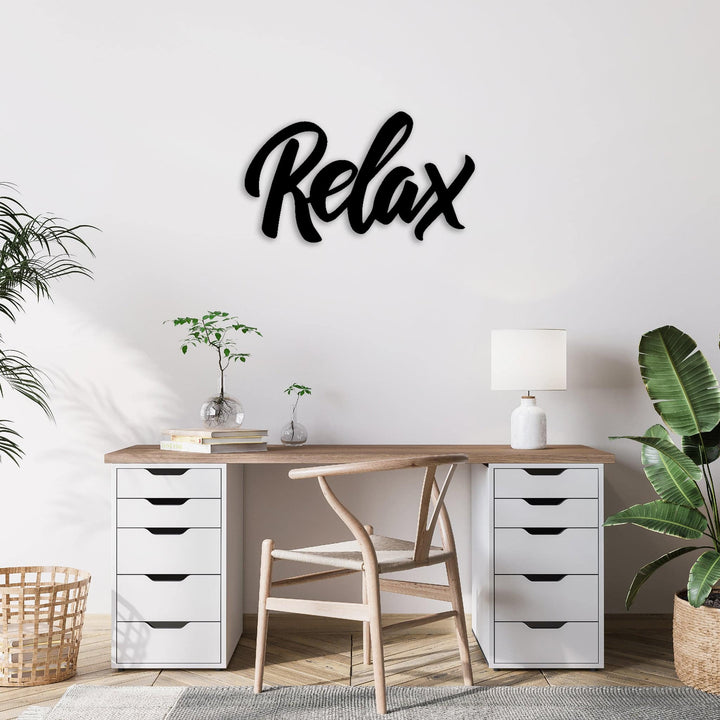 Relax - Metal Wall Art - MetalPlex