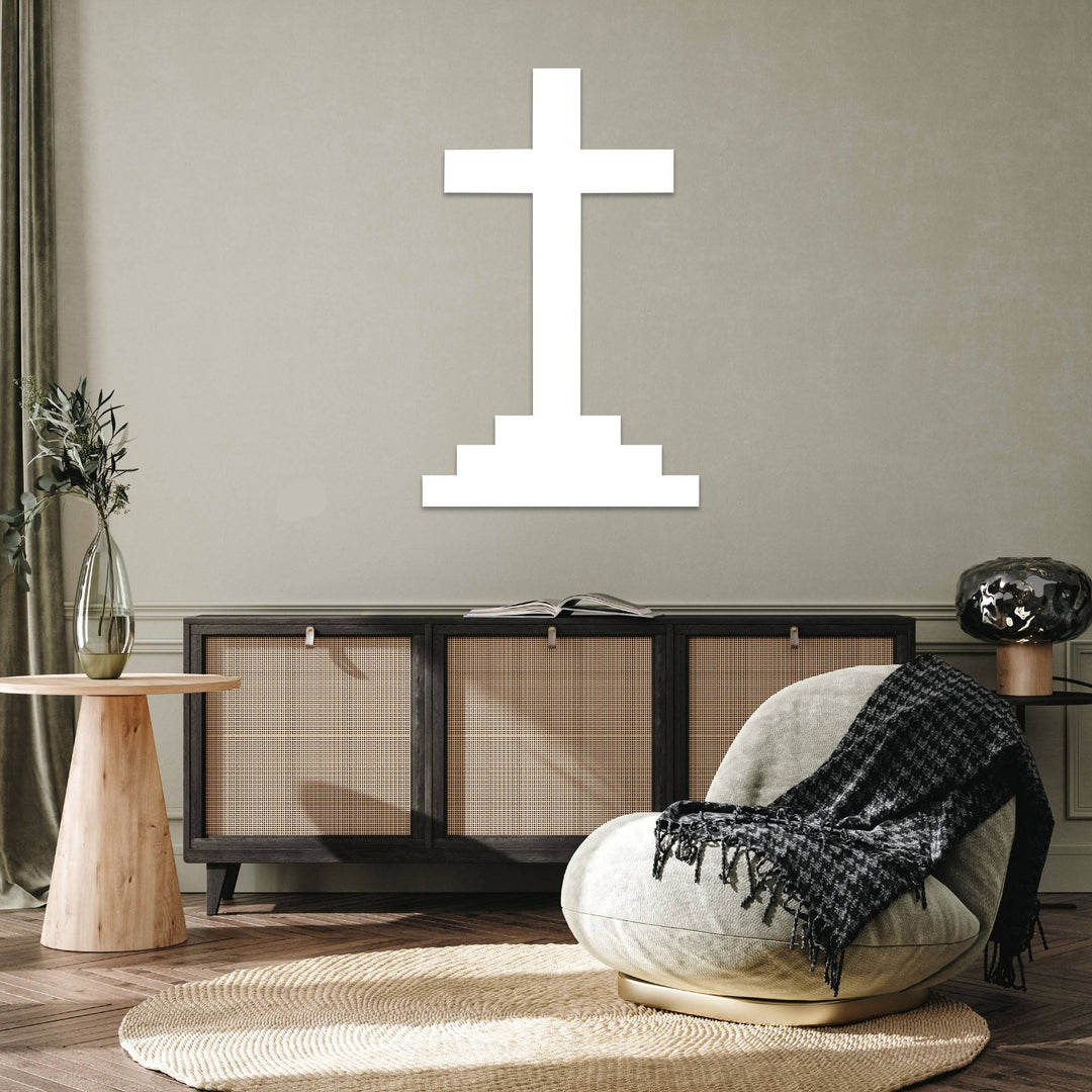 Calvary Cross - Metal Wall Art - MetalPlex